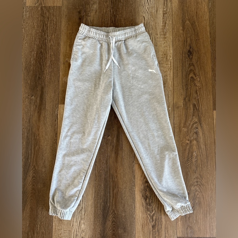 Puma Gray Stretchy Joggers